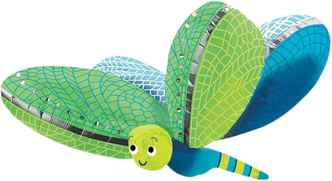 Cheerful Dragonfly Jumbo 40" Foil Party Balloon by Anagram
