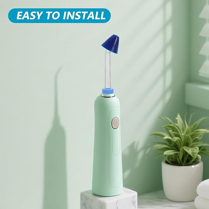 Generic 2pcs Water Flosser Replacement Tips - Oral Irrigator Heads Cleaning Oral Nozzles Refill Heads for Replacement - Nozzle for Teeth and Nasal Irrigation Compatible with Waterpik