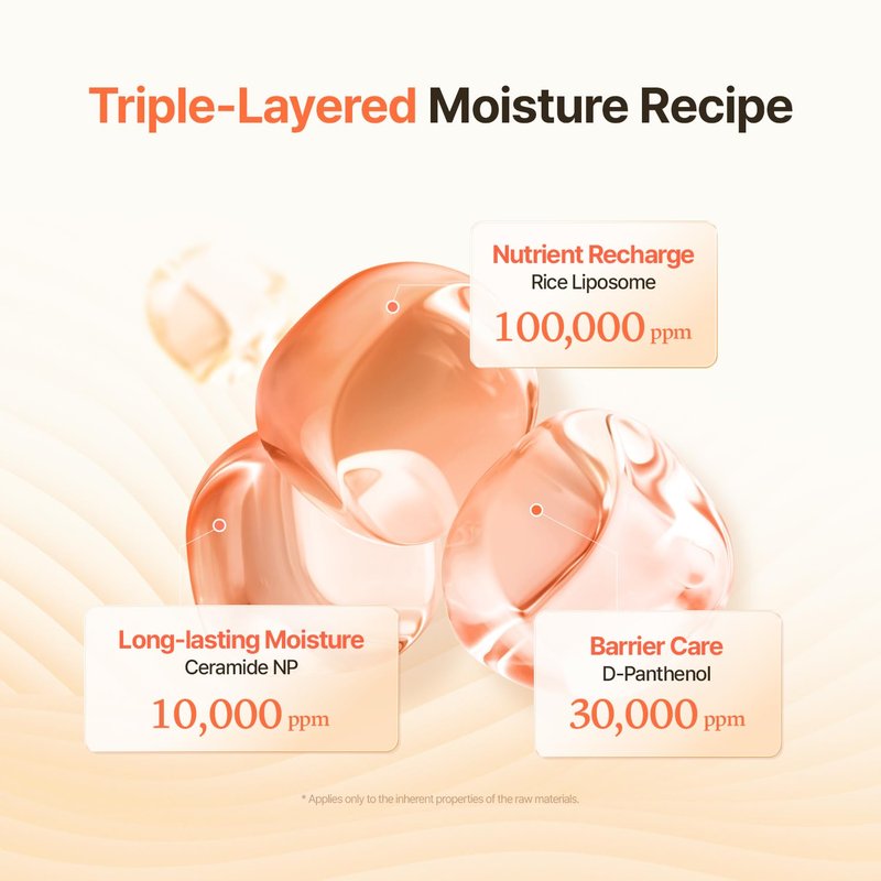 MAKE P:REM Rice Liposome Ceramide Barrier Cream, Skin Barrier Support, Long-Lasting 24H Hydrating Moisturizer, Korean Skin Care, 1.69 fl.oz. (50ml)