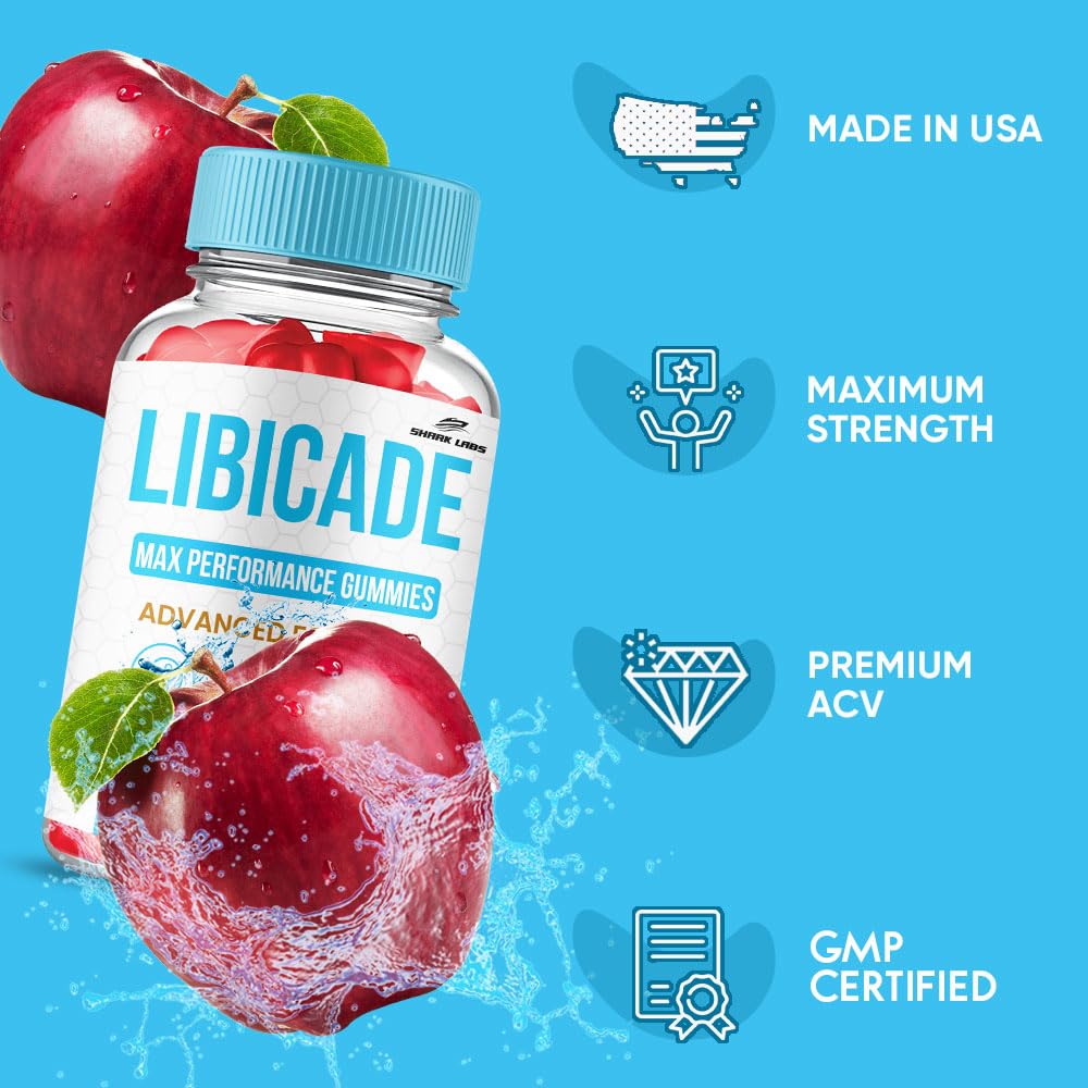 (1 Pack) Libicade Gummies, Maximum Strength Supplement, Advanced All Natural Vitamin Gummies
