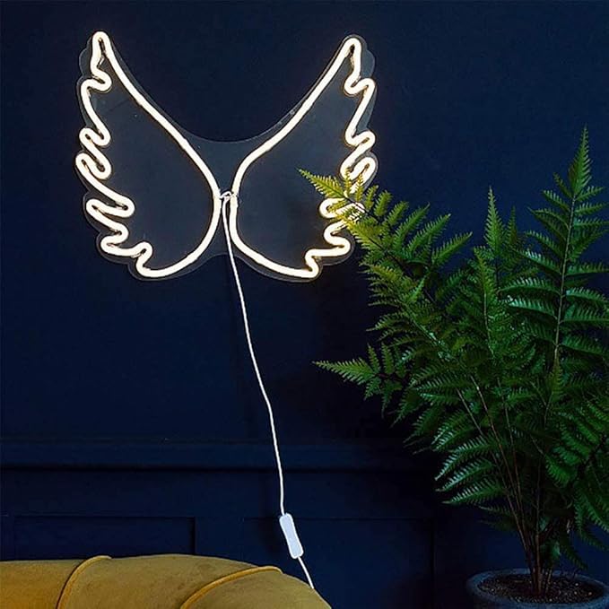 Ulalaza Neon Light Sign LED Night Lights USB Operated Decorative Marquee Sign Bar Pub Store Club Garage Home Party Decor (white)