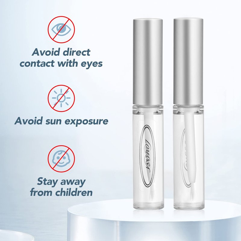 Lomansa Lash Lift Glue Adhesive 5pcs, Eyelash Perming Rod Fix Glue for Eyelash Curl(5 PCS)