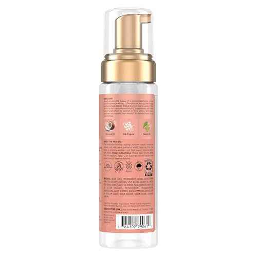 Shea Moisture Curl Mousse Coconut and Hibiscus for Frizz Control Styling Mousse with Shea Butter 7.5 oz