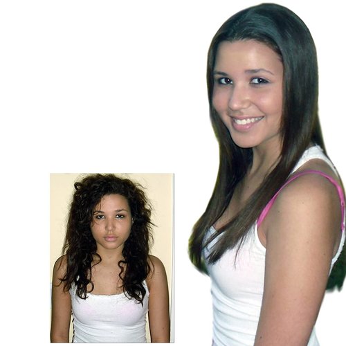 Brazilian Keratin Hair Blowout Treatment Express Formula 300ml Bottle Includes 120ml Clarifying Shampoo and Brush/Comb