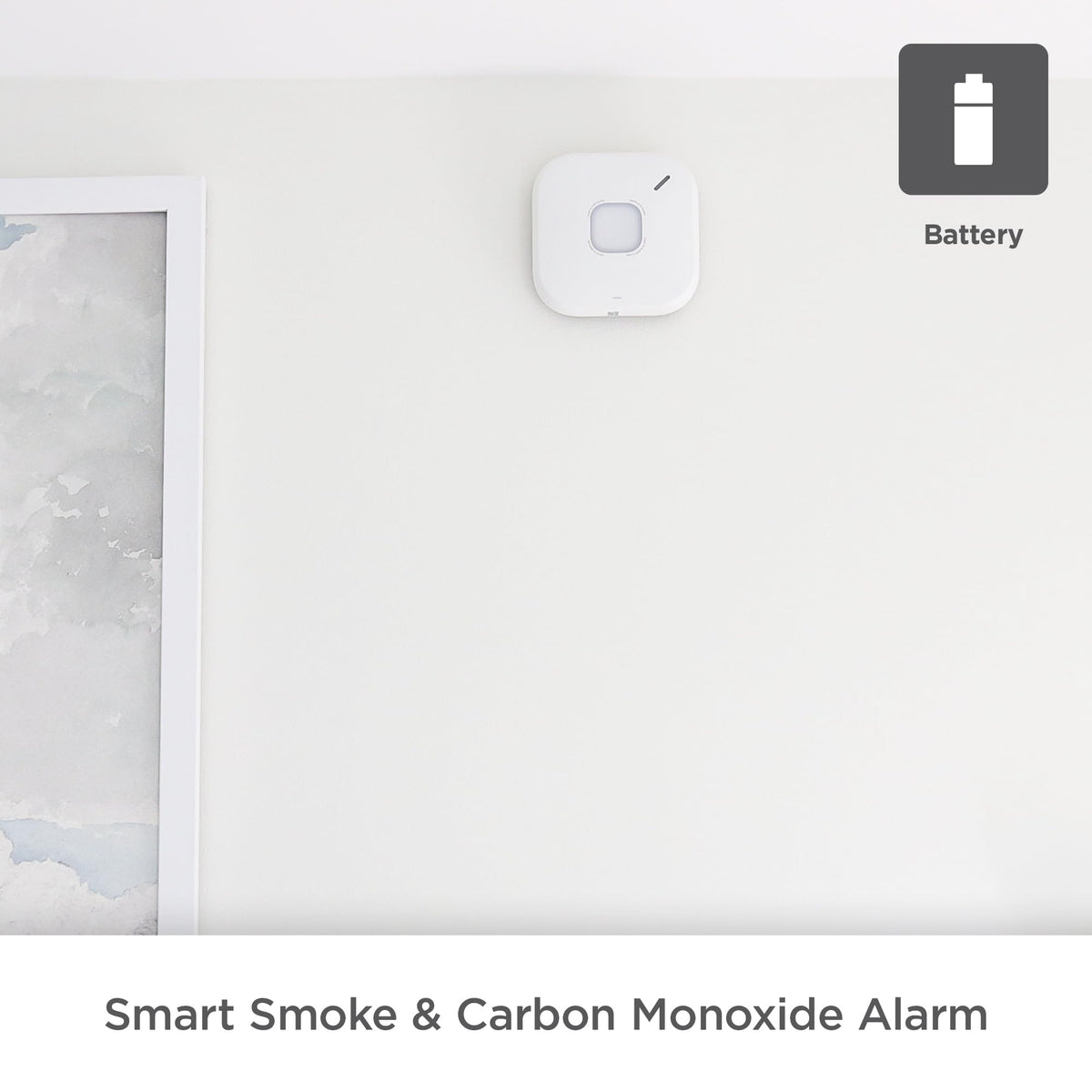 First Alert SC5 Battery Smart Smoke & Carbon Monoxide Alarm, SMCO600NV, 1-Pack