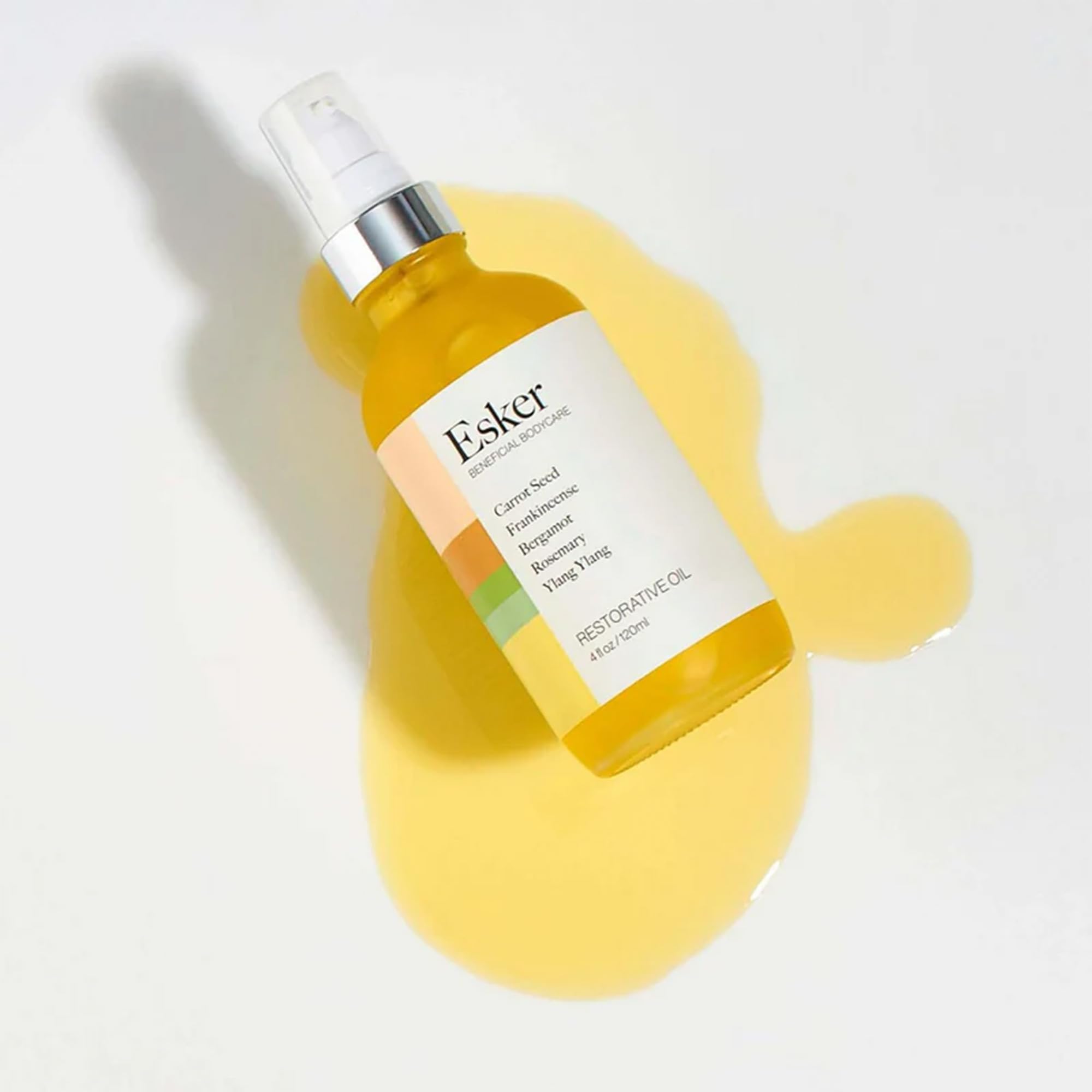 ESKER Restorative Body Oil: Premium Deep Hydration Oil Designed to Soften and Moisturize Skin while Promoting Circulation and Energy Flow, Fast-Absorbing with Vitamins and Antioxidants - 2 oz.