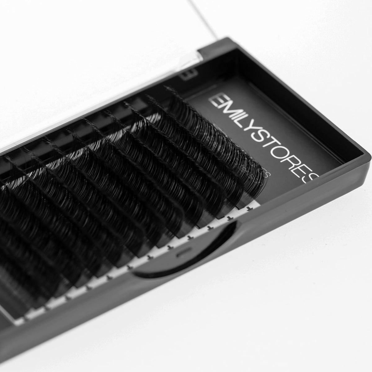 EMILYSTORES Eyelash Extensions 0.10mm Thickness D Curl Length 9mm Volume Individual eyelashes Natural-Looking Single Size For Lash Extension,(0.10,D,9mm)