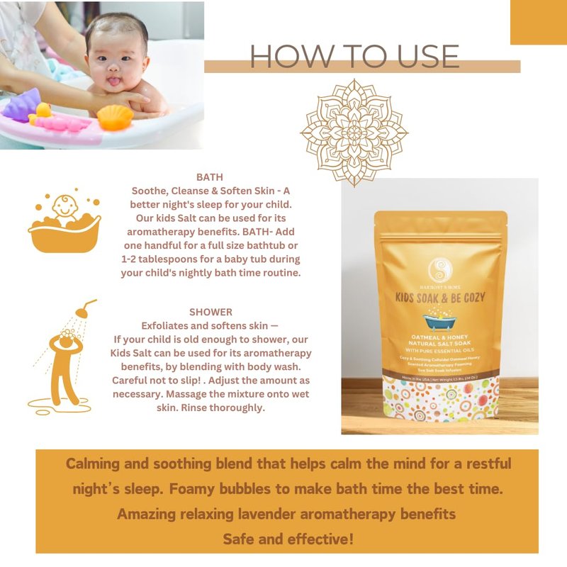 Harmony N More Natural Pacific Sea Salt - Tub Time Foaming Bath Salt Soak - Relaxing and Nourishing - All Natural with Goat Milk Powder, Lavender Essential Oil, Vitamins and Minerals – 24oz