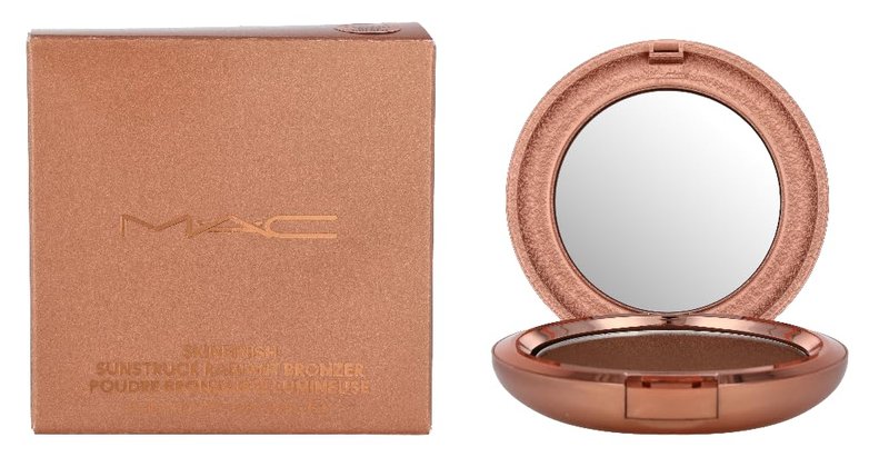MAC Skinfinish Sunstruck Radiant Bronzer, Radiant Deep Golden, 0.28 Ounces