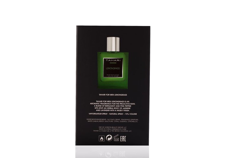 TAHARI Lemongrass Eau de Toilette For Men 3.4 oz. / 100 mL