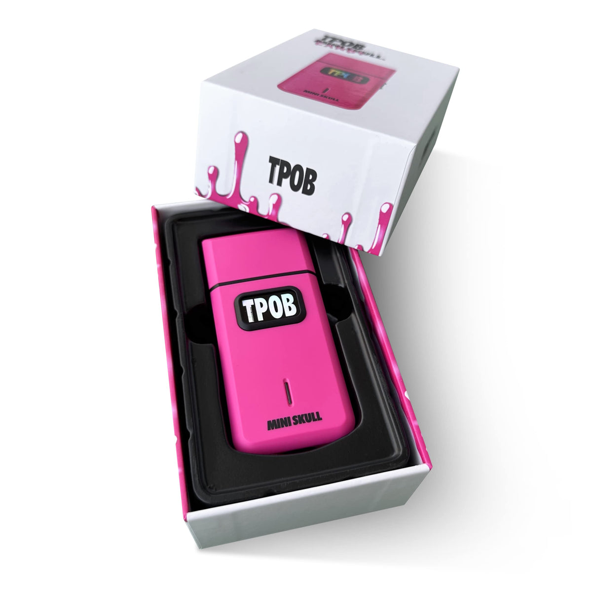 TPOB Mini Skull Single Shaver Compact Design that can fit in Your Pocket with a Turbo Charged Motor, Perfect for Both Professional and at-Home use (Candy)
