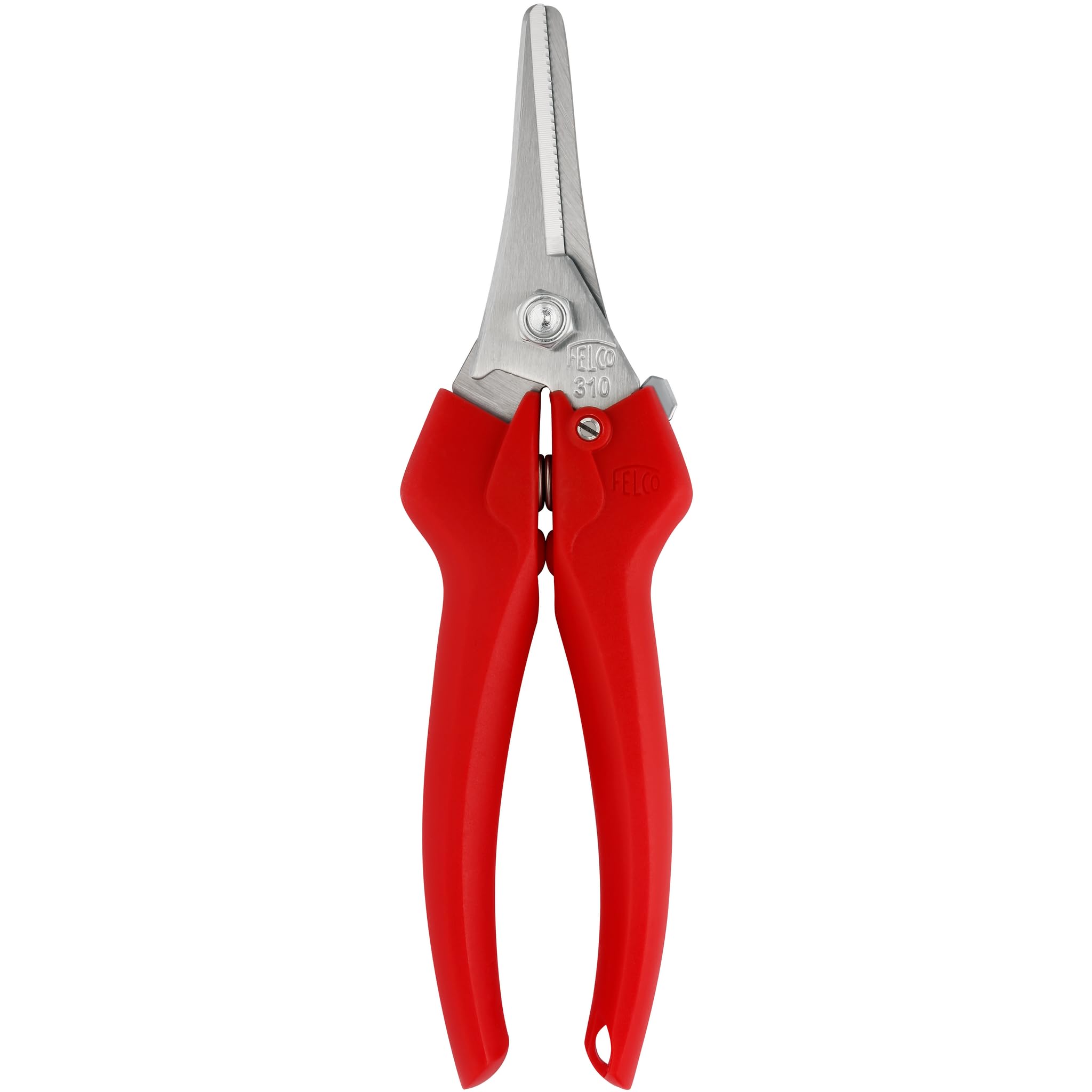 Felco F310 Pruning Snips – 7.3" Lightweight Garden Clippers for Fine Trimming & Harvesting | Pruning Shears for Gardening | Garden Snips and Pruners with Forged Aluminum Handles, Precision Tip