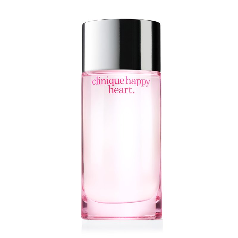 Clinique Happy Heart Eau de Parfum Spray | Notes of Mandarin, Cucumber, Yellow Primrose, Water Hyacinth + Blonde Wood | Perfumes for Women, 3.4 Fl Oz