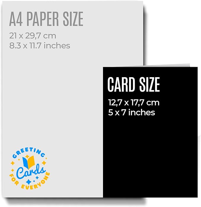 Funny 55th Birthday Card for Women, Men - Happy 55th Birthday Card for Wife, Husband - 55 Bday Card for Daughter, Son - 55 Years Old Card - Joke 55th Birthday