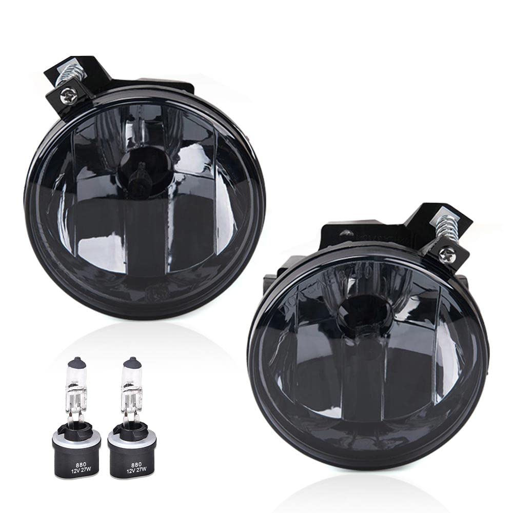 ALLGOOD Fog Lights Assembly w/Bulbs, Compatible with Dodge Durango 2001 2002 2003/Fit Dakota 2001 2002 2003 2004, Front Bumper F