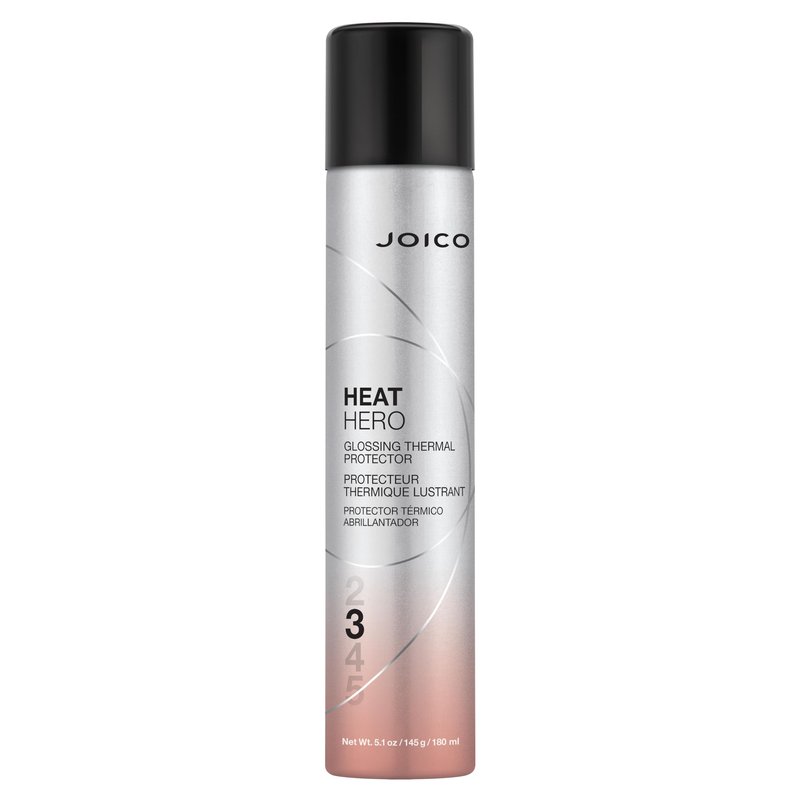 Joico Heat Hero Glossing Thermal Protector | For Most Hair Types | Thermal Heat & Humidity Protection | Reduce Split Ends | Boost Shine | Paraben & Sulfate Free | 145g | 5.1 oz