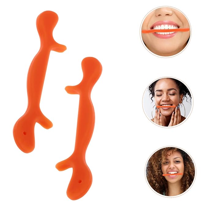 Smile Trainer Silicone Corrector Tool Oral Clarity Aid Chin Cheek Exercise