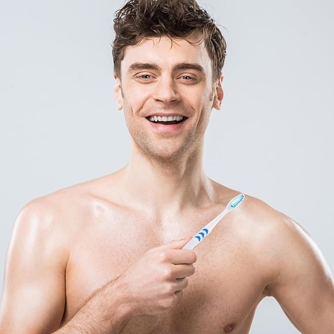 30pcs Disposable Soft Bristle Toothbrushes Bulk Pack for Travel and Home Use Ergonomic Handle Lightweight Portable Oral Care for Hotels and Trips