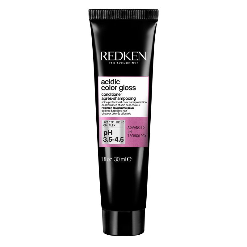 Redken Acidic Color Gloss Conditioner - Protects Vibrancy, Salon-Grade Hair Shine, For Color-Treated Hair, 1 Fl Oz