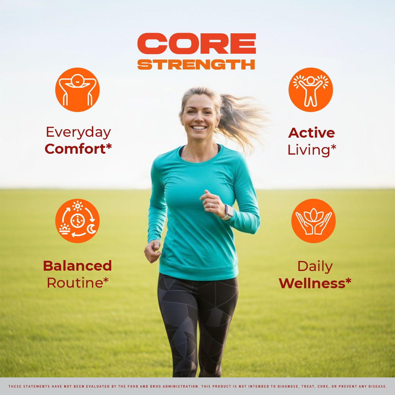 (2 Pack) Core Strength - Core Strength Supplement for Joint Support Capsules Advanced Formula, Daily CoreStrength Pills Daily Premium Natural for Overall Health & Wellness, 120 Capsules for 2 Months