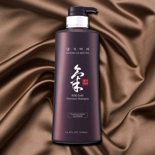 Daeng Gi Meo Ri - Ki Gold Premium Shampoo+Treatment Set (16.9 fl oz) - Nourishing Korean K-beauty Solution for Dry and Rough Hair