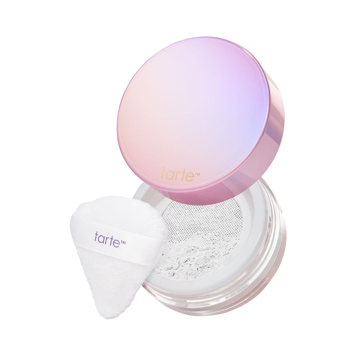 tarte creaseless setting powder – Loose Face Powder, Lightweight Oil-Absorbing Formula for Longwear Finish, Vegan & Cruelty-Free, full size, translucent