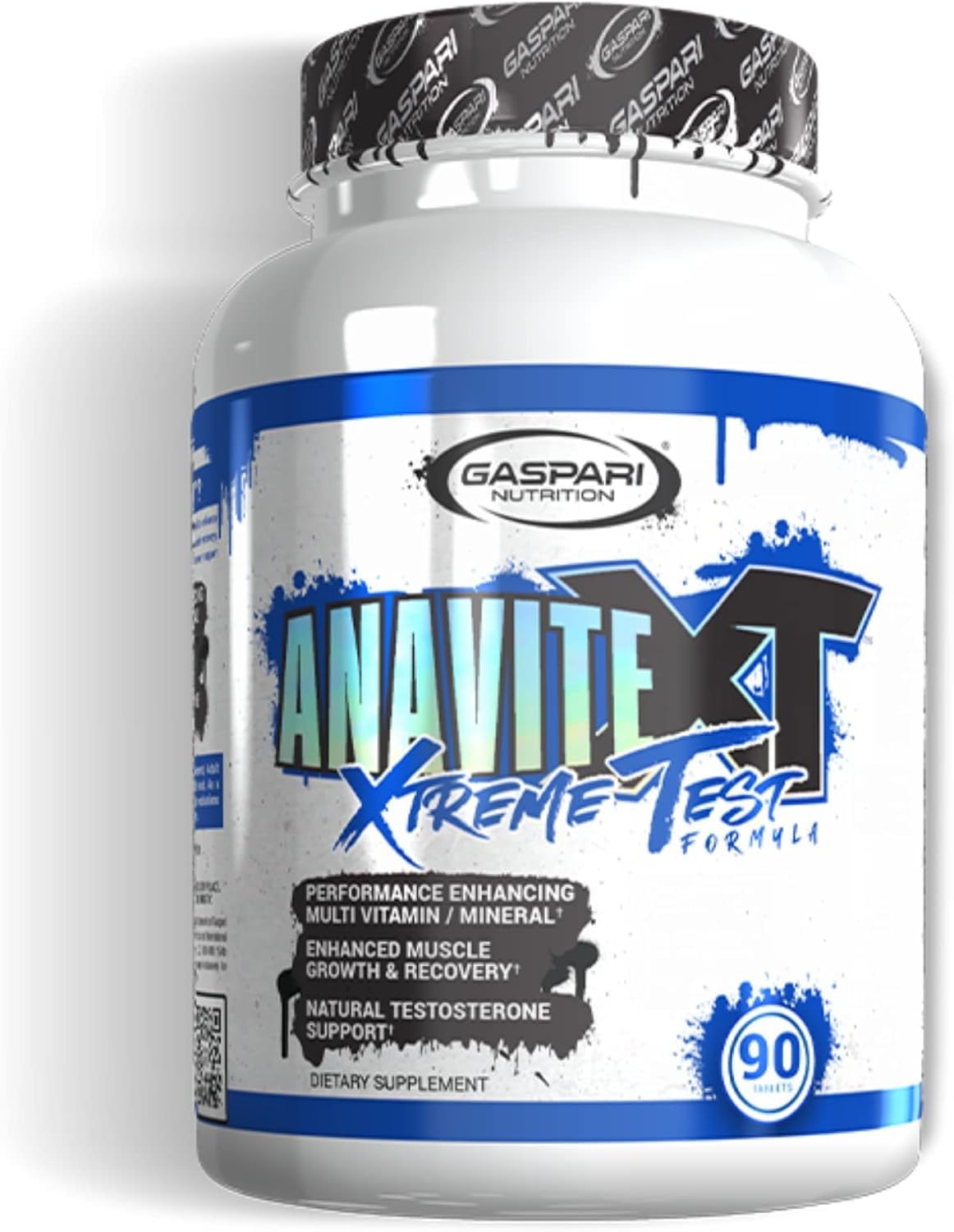 Gaspari Nutrition Anavite XT: Multivitamin and Mineral Complex for Men, Enhanced Muscle Growth and Recovery, Testosterone Support, 90 Tablets