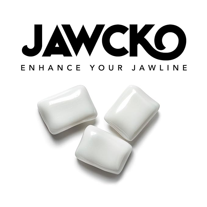 JAWCKO Ultra-tough Jawline Chewing Gum | Get a Stronger, Squarer Jawline | Juiced Acai Jaw Training Hard Gum | Chisel, Sculpt, Tone your Jaw | 15X Hardness | Facial Fitness Mewing Gum | 40 Pieces/Pack