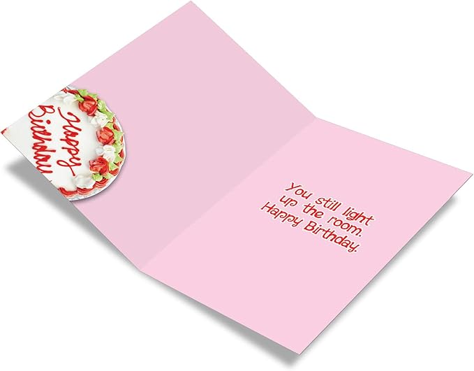 NobleWorks - Humorous 70th Milestone Birthday Greeting Card with 5 x 7 Inch Envelope (1 Card) Years Old and Hot Milestones 70 8975