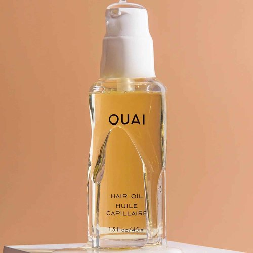 OUAI Curl Cream + Hair Oil Bundle - Hair Styling Products for Frizz Control - Includes Curl Cream (8 Oz) + Hair Oil (1.5 Oz) - 2-Piece Hair Care Set