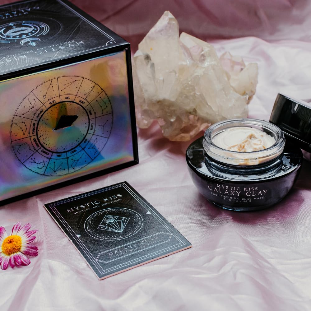 Mystic Kiss Galaxy Clay Mask For Face I Pore Minimizer I Blackhead Mask and Clogged Pore Remover I Clay Face Mask