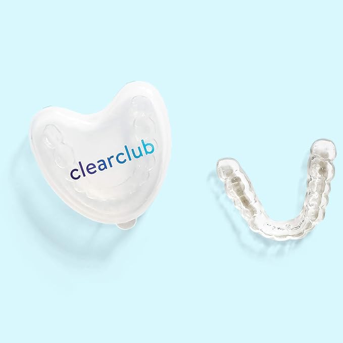 ClearClub | Custom Dental Night Guard for Bruxism, Teeth Grinding & Clenching, Relieve Soreness in Jaw Muscles | 2mm Upper Guard | 1 Guard Kit