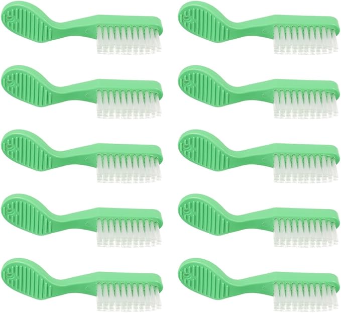 Prison Toothbrush 20Pcs Set Mini Soft Bristle Short Handle Travel Size Manual Toothbrush for Braces and Sensitive Gums Portable Adaptive Oral Care