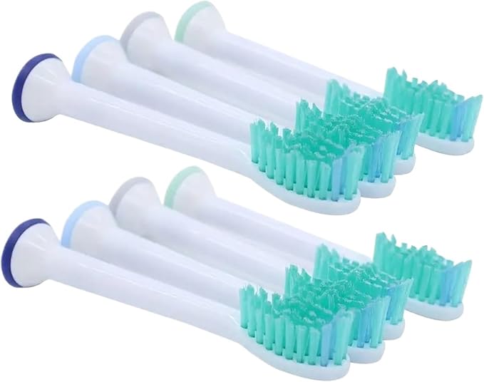 4pcs，Compatible for Electric Toothbrush Replacement Heads Soft Bristles Tooth Brush(12pcs)