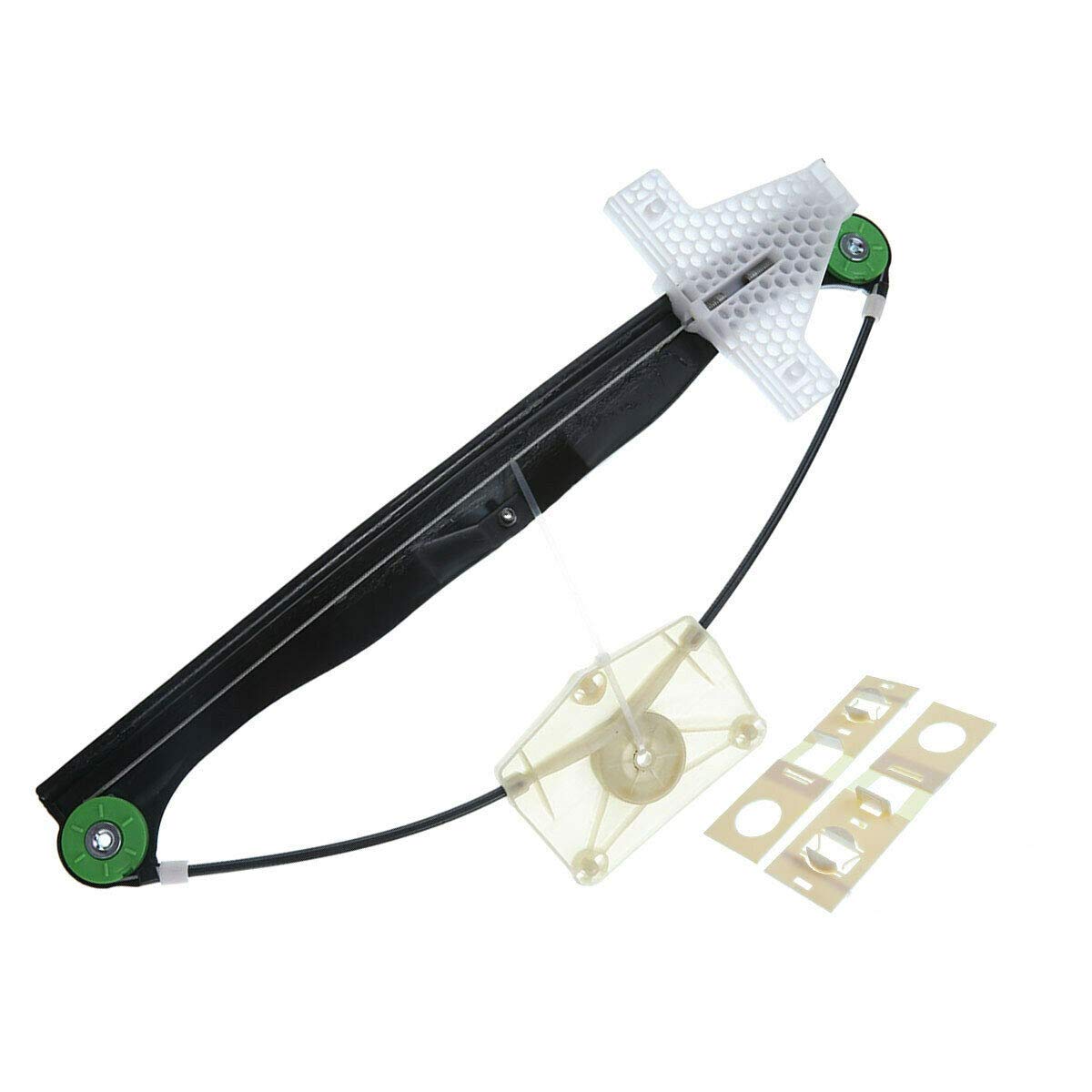 YHTAUTO Rear Driver Side Power Window Regulator Without Motor for Audi A3 2005-2014, A3 Quattro 2006-2015, Hatchback