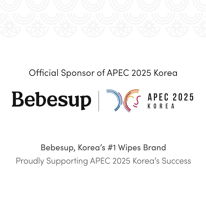BEBESUP- Korea’s #1 Signature Eco Baby Wipes- 100% Plant-Based 99% Drinkable Water-Based Unscented Ultra-Thick Organic baby wipes Hypoallergenic for sensitive skin Flip-Top 560 Count (8 Packs)