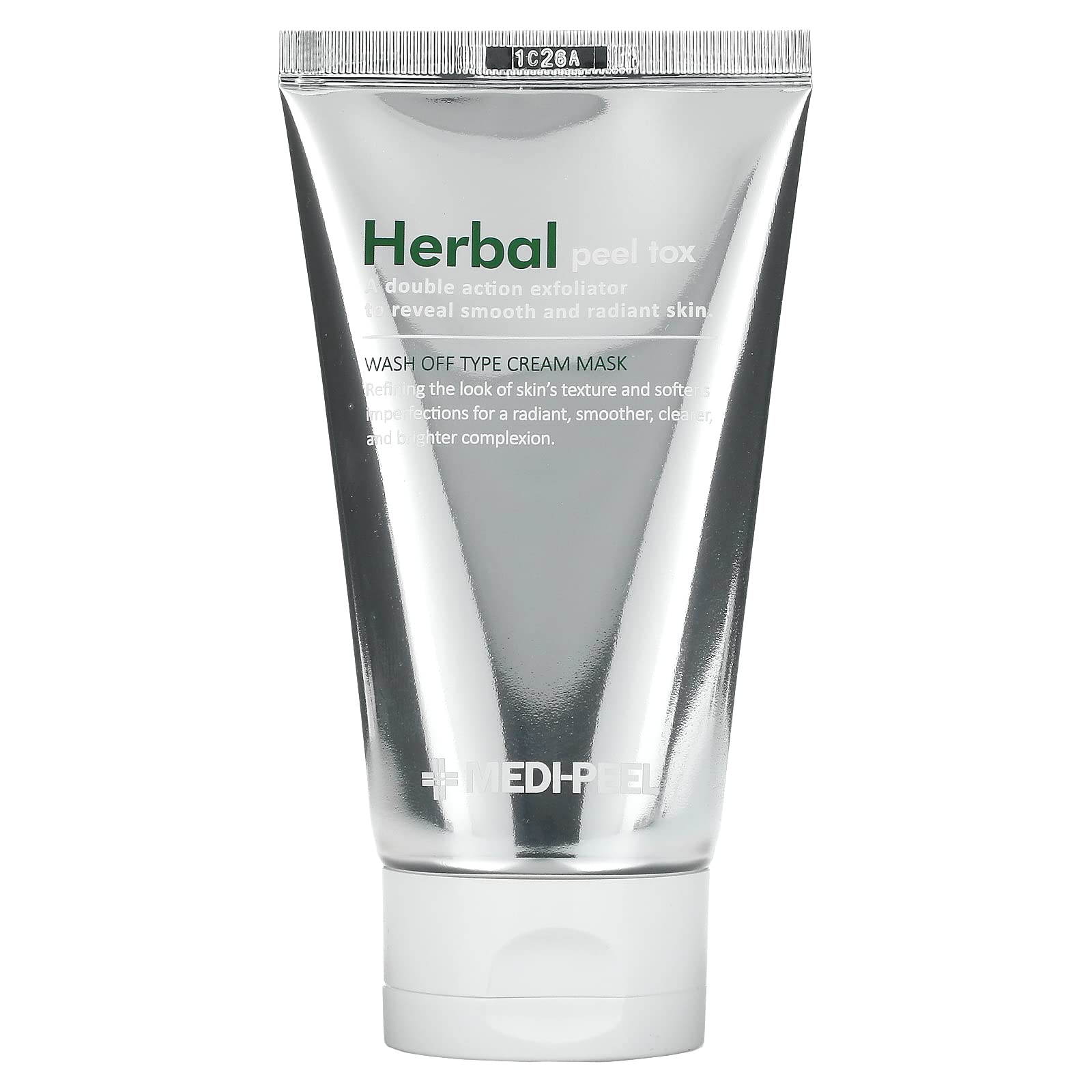 MEDI-PEEL Herbal Peel Tox 4.23 fl oz / 120g | Peeling Facial Soothing Cleanser, Exfoliating Cleanser | Wash Off Cream Mask | Vegan, Korean Skincare, For All Skin Types
