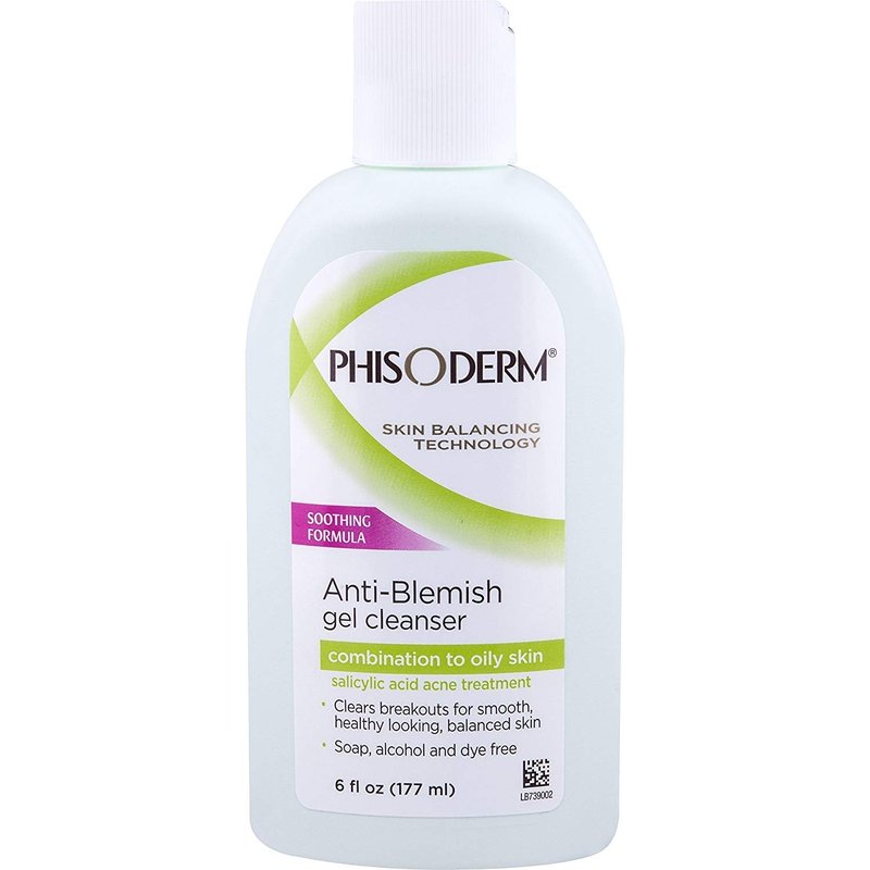 pHisoderm Anti-Blemish Gel Cleanser 6 Fluid Ounce (Pack of 5)