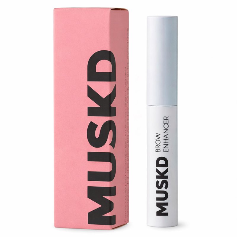 MUSKD Eyebrow Growth Serum (3ML) – Helps Grow Brows Faster & Thicker – Natural Formula, Vegan & Cruelty-Free