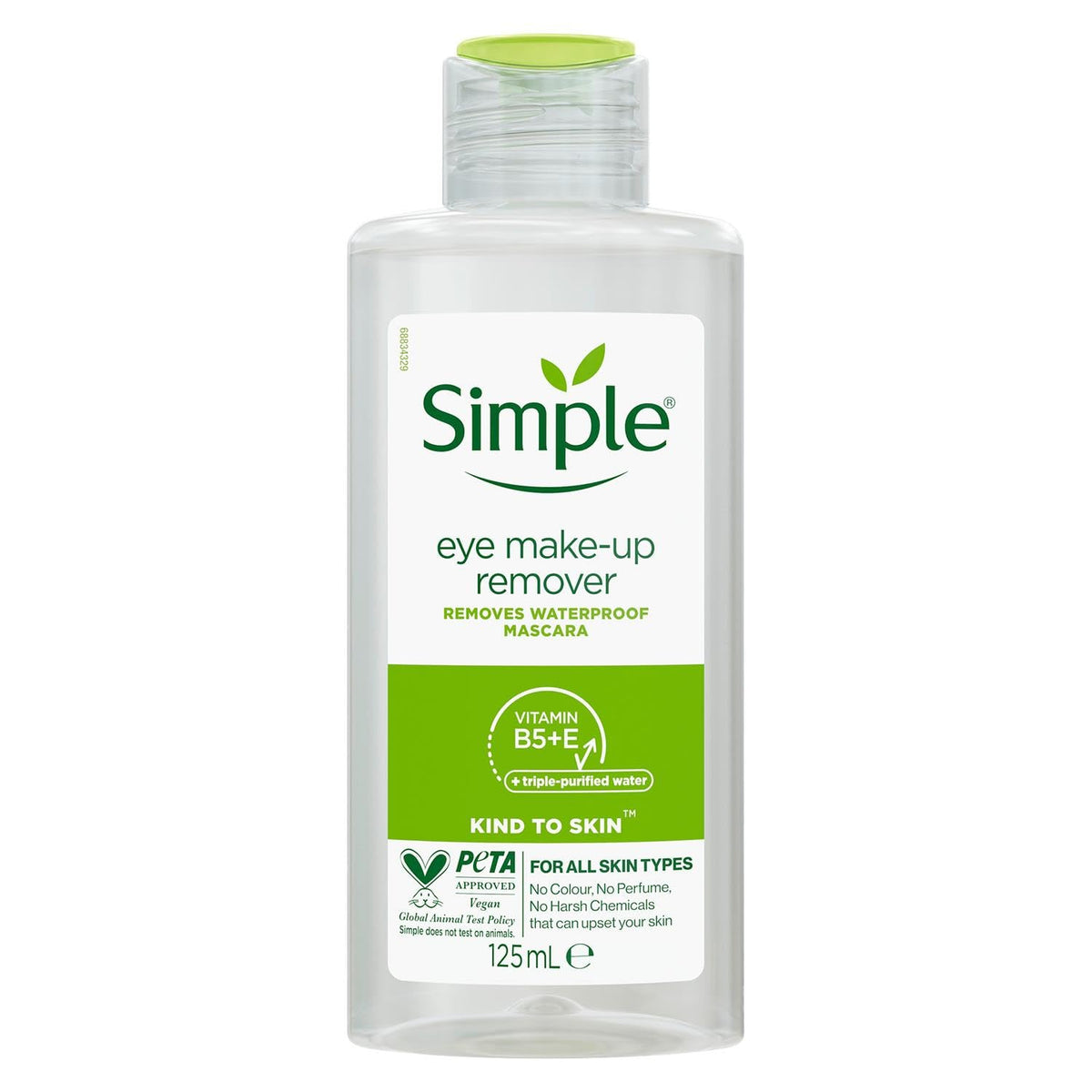 Simple Kind To Eyes Eye Make Up Remover 125 ml