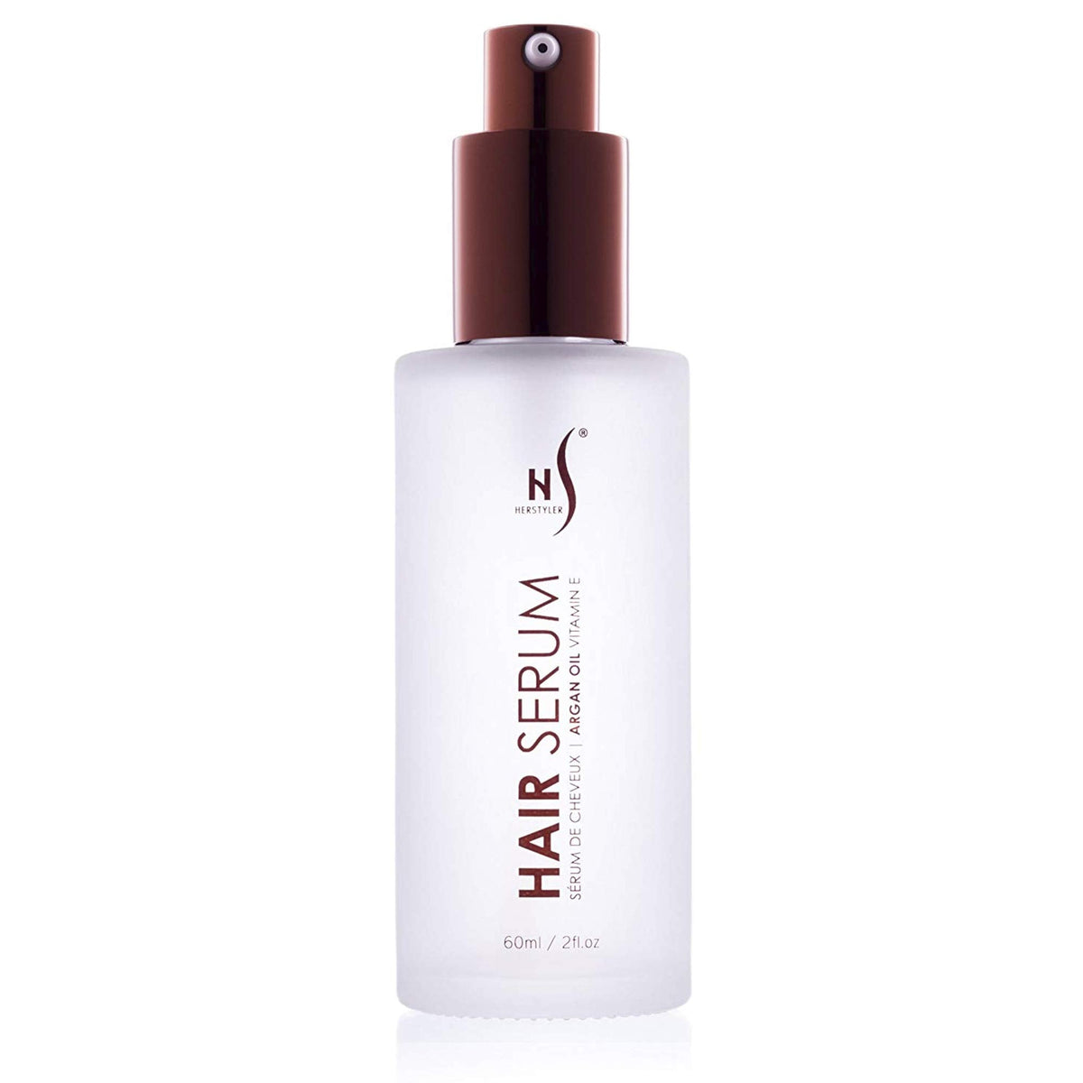 HerStyler Argan Oil Hair Serum - for Frizz, Straightening, Styling & Shine