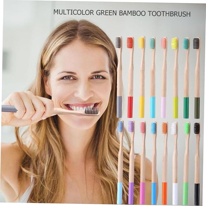 Toothbrush Set Sturdy Handles Soft Bristle Toothbrushes for Adults for Outdoor and Home Use