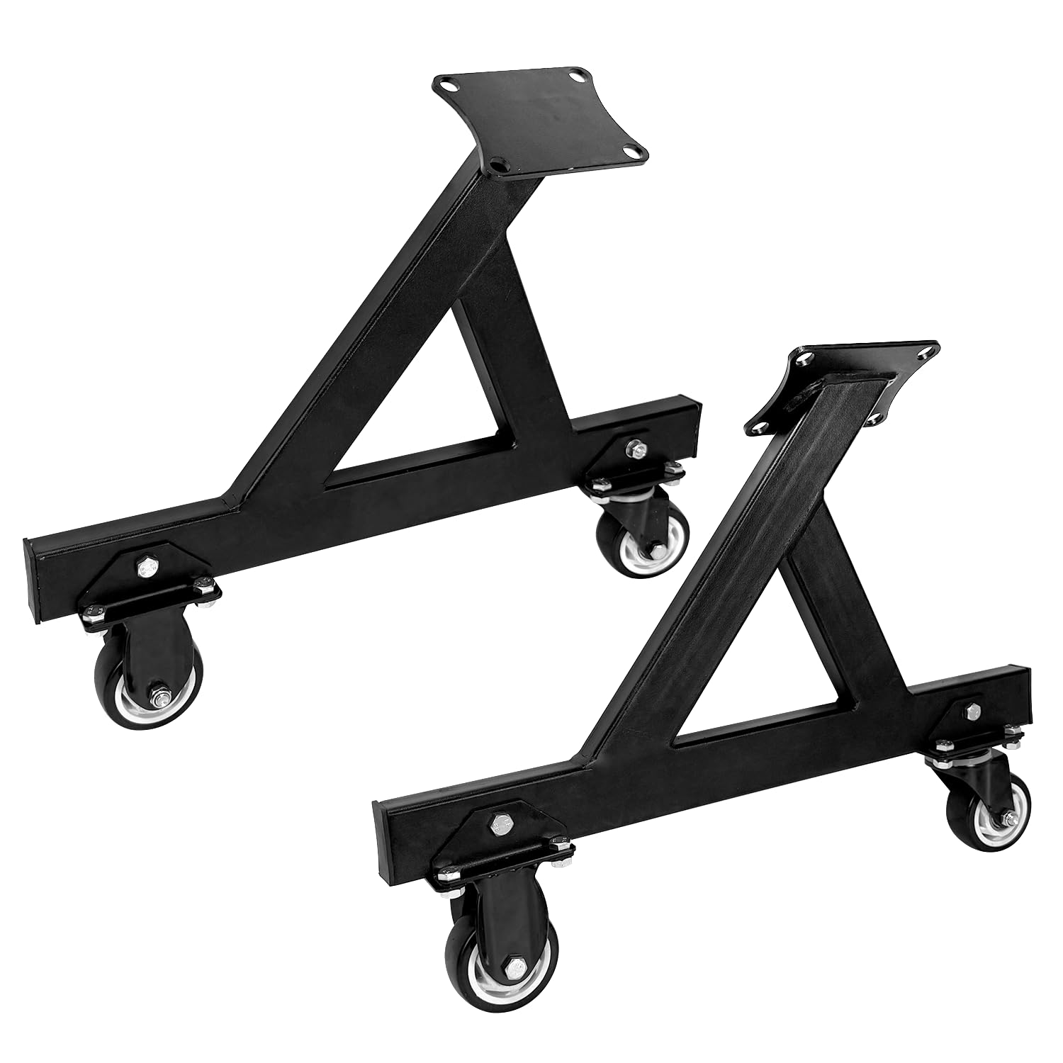 Engine Stand for LSx Engines, V8 Rolling Engine Stand, Supports Complete Engines & Transmissions, LS Engine Rolling Storage Stan