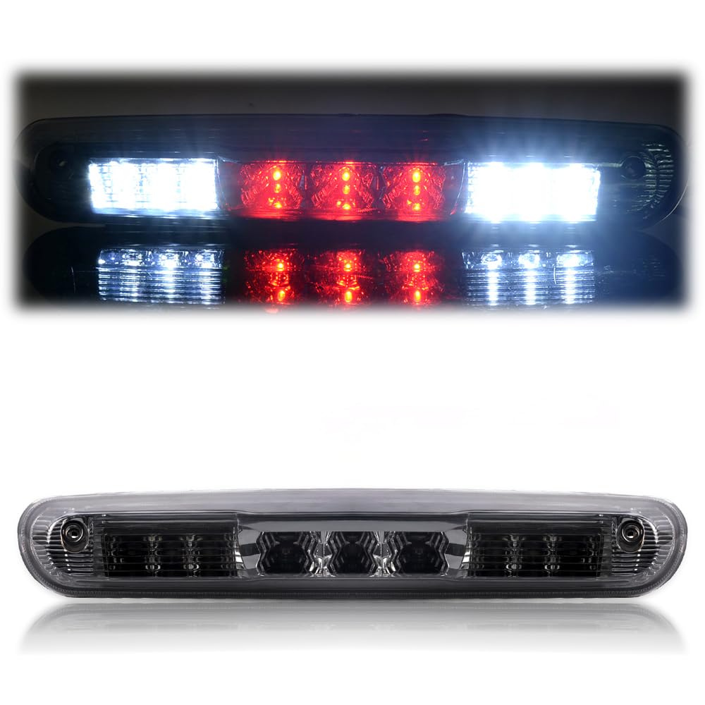 LQI LED 3rd Brake Light, Compatible with Chevry Silverado GMC Sierra 1500 2500HD 3500HD 2007-2013 High Mount Third Cargo Lamps,