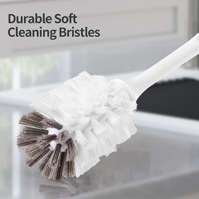 Bottle Brush Replacement Head Compatible with OXO,Flexible Dish Brush Refill Head Compatible with OXO,2PCS