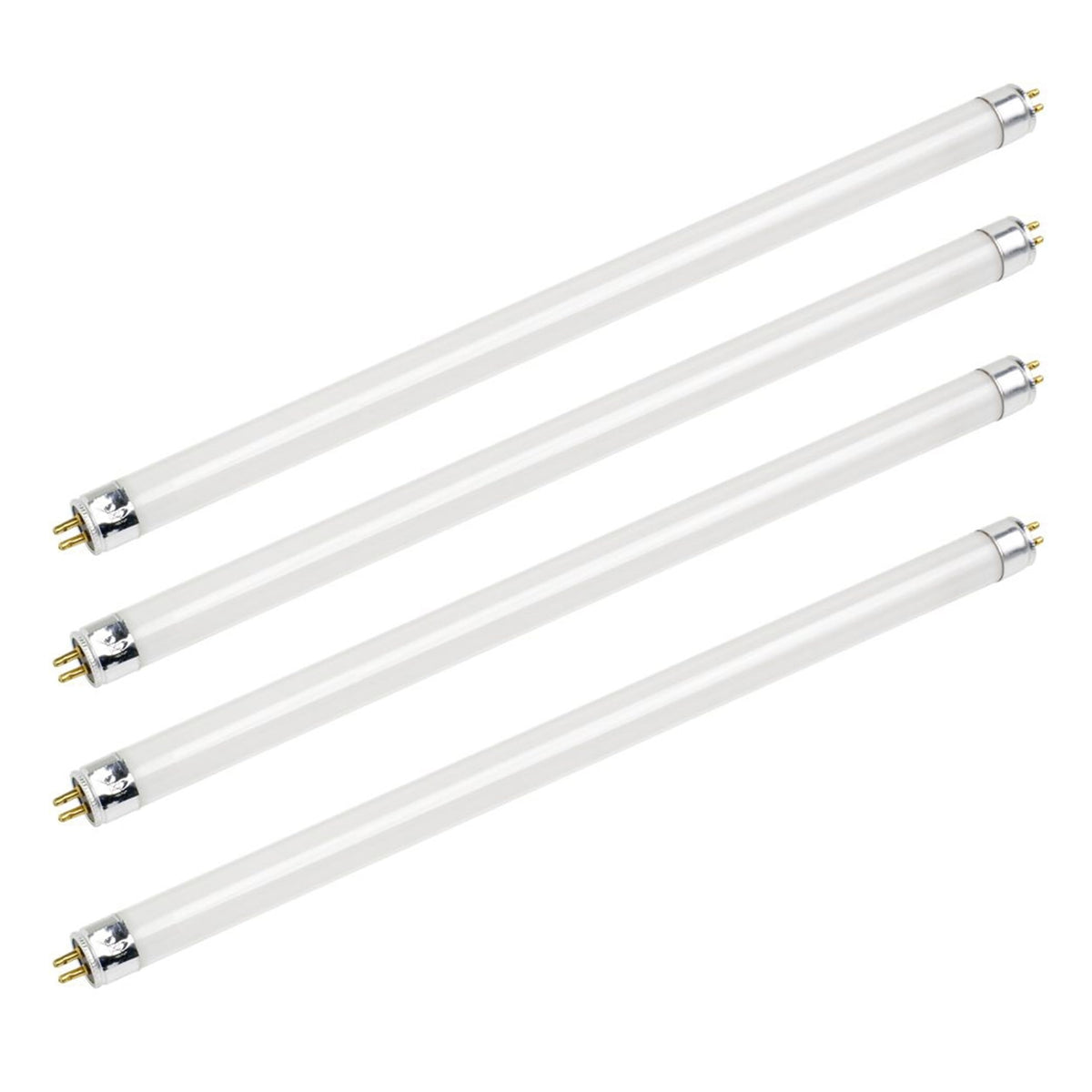 Unique Bulbs Pack of 4 F8T5/WW 8W T5 12" Daylight White 3000k Fluorescent Light Bulb 20,000hr