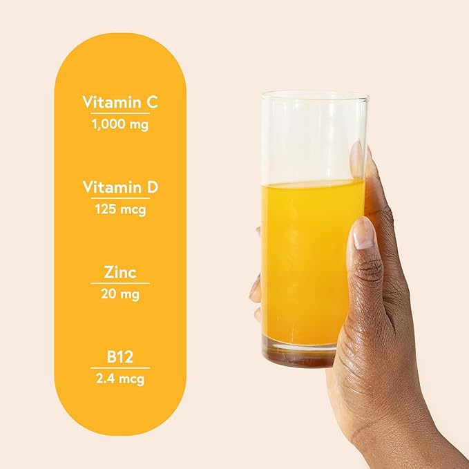 TRULEAN Everyday Wellness Shot Powder - Turmeric, Ginger, Vitamin C, Immunity & Immune Support Supplement - No Artificial Ingredients, No Sugar & Gluten Free - 30 Packets Citrus Flavor