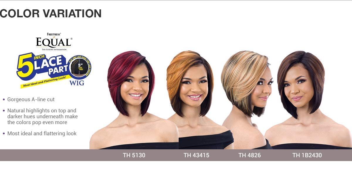 FreeTress Equal 5" Lace Part Wig Vashanti (TH1B2430)