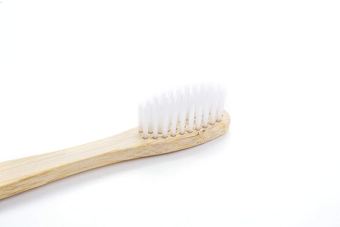 Disposable Bamboo Toothbrushes with 5g Toothpaste - Individually Wrapped Suit for Travel, Guests, and Hotel, 100 Set per Case