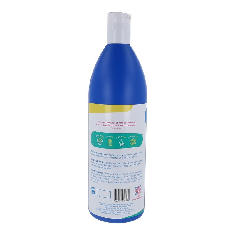 DEYA Velvet Shampoo- Baño de Hidratación para cabellos finos, secos, porosos y con deshidratación. (32 oz)